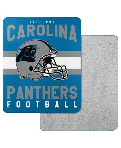 NFL Cozy Fleece & Sherpa Throws - Panthers