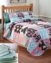 Floral Cats Sheet or Quilt Sets