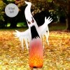 9-Ft. Lighted Flame Ghost Inflatable