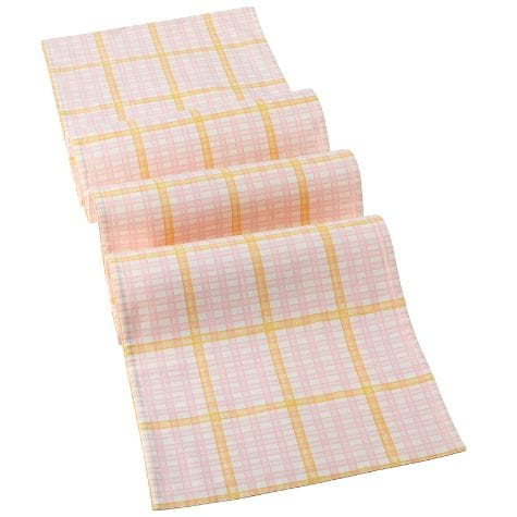 Springtime Plaid Set of 4 Placemats or Runner
