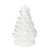 2022 Retro Lighted Halloween Trees - Ghostly White Large Tabletop Tree