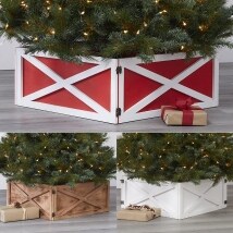Christmas Farmhouse Tree Boxes