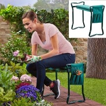 Garden Kneeler Seat with Pouch