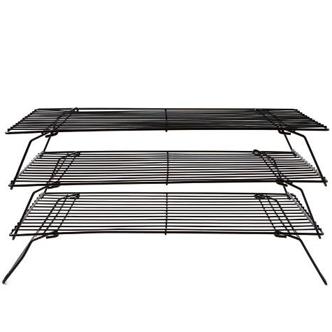 Set of 3 Stackable Wire Cooling Racks