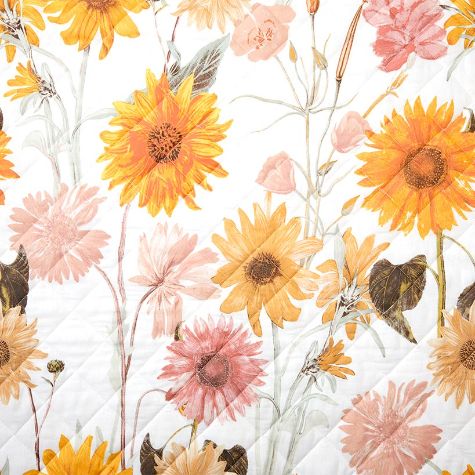 Sunflower Quilt Ensemble