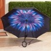 Inverse Opening Flip-Resistant Umbrellas