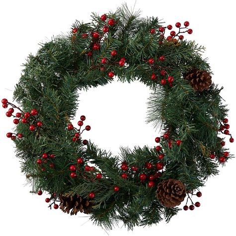 Classic Christmas 24" Wreath