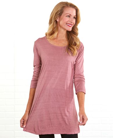 3-In-1 Lace Trim Tunic Sets