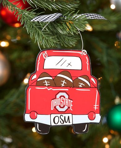 Collegiate Truck Ornaments - Ohio State