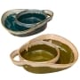 Sets of 2 Stoneware Soup & Side Bowls