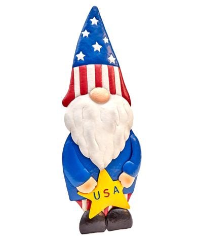 Patriotic Garden Gnome