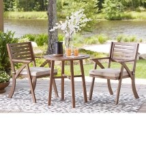 Vallerie Outdoor Chairs with Table Set