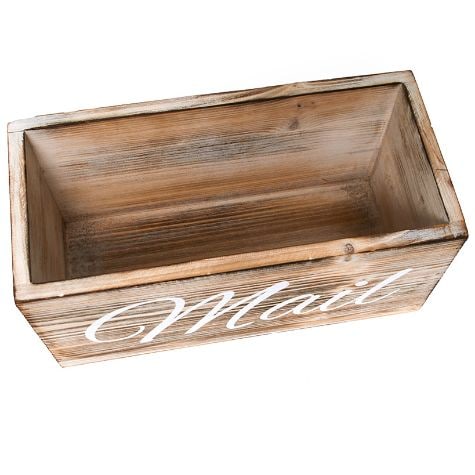 Farmhouse Chic Mail Organizer Box