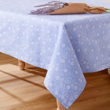 Blue Floral Tablecloths