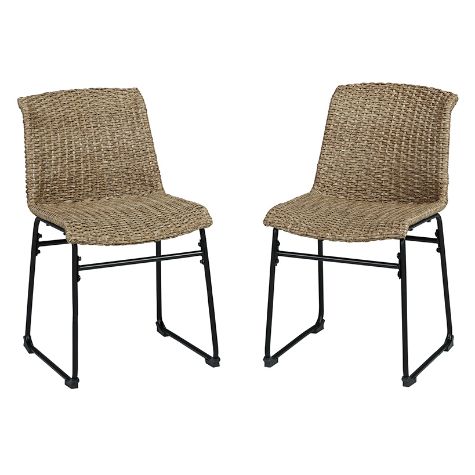 Set of 2 Amaris Outdoor Dining Chairs