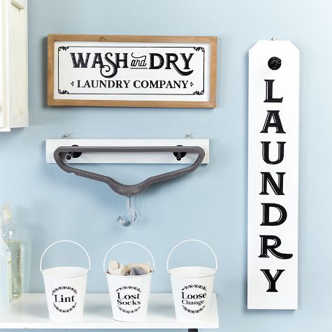Industrial Farmhouse Laundry Collection