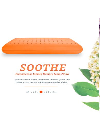 Scent-Infused Memory Foam Pillows