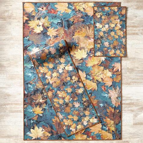 Harvest Leaves Nonslip Rug Collection