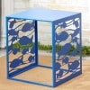 Metal Icon Side Tables - Fish