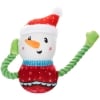 Plush and Rope Dog Toys - Snowman