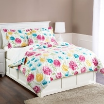 Watercolor Bloom Bedding Collection