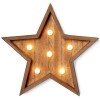 Rustic Cottage Collection - Lighted Wooden Star