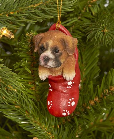 Dog Breed or Cat Ornaments - Boxer
