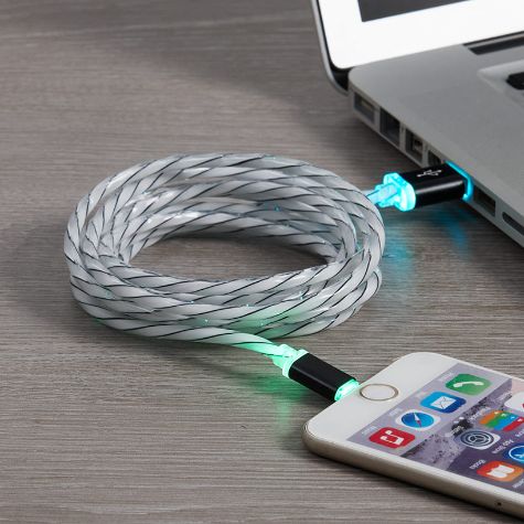 6-Ft. LED Light-Up USB Charging Cables