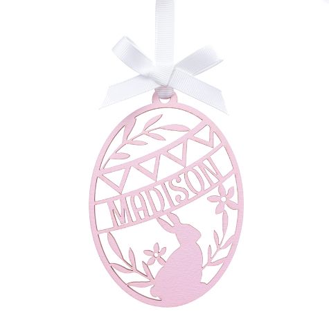 Personalized Wood Easter Egg Tags
