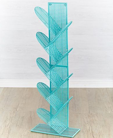 Colorful Metal Zigzag Bookcases