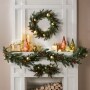 Outdoor Lighted Christmas Garland