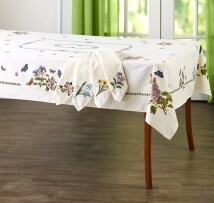 Botanic Garden Tablecloth or Napkins