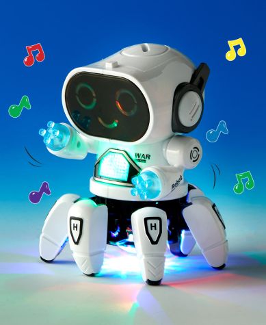 Battery-Operated Dancing Robot