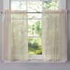 Textured Linen Blend Curtain Ensemble