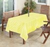 Zippered Umbrella Outdoor Tablecloths