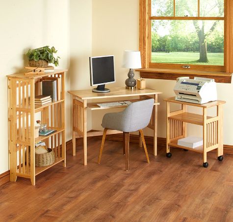 Mission Style Easy-Fold Office Furniture