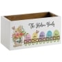 Personalized Easter Bunny with Colorful Eggs Storage Box