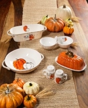 Harvest Pumpkin Tabletop Collection