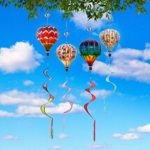 Spectacular Solar Hot Air Balloons