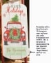 Personalized Red Truck Sled Decor