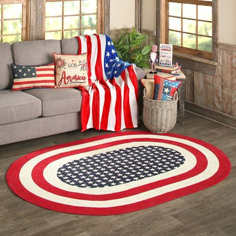 Americana Braided Rug Collection