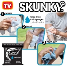 Skunky Rinse-Free Bathing Wipes