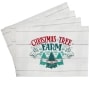 Farmhouse Christmas Table Runner or Set of 4 Placemats - Set of 4 Placemats