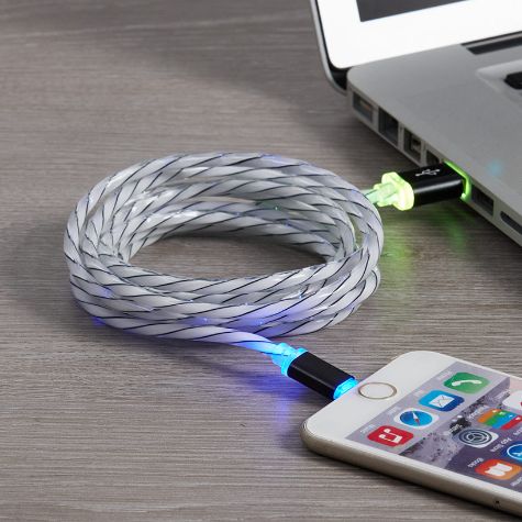 6-Ft. LED Light-Up USB Charging Cables