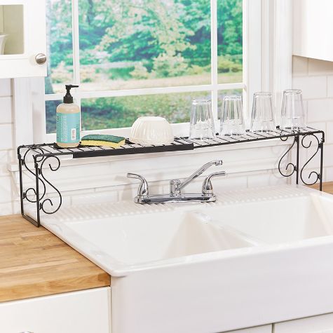 Expandable Over-the-Sink Rack