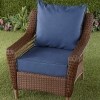2-Pc. Outdoor Seat Cushion Sets - Navy