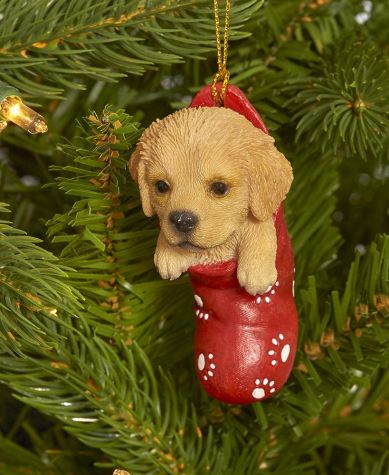 Dog Breed or Cat Ornaments - Golden Retriever