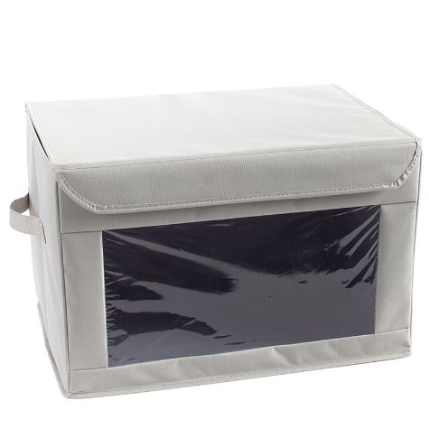 Collapsible Storage Boxes - Gray Storage Box Large Box
