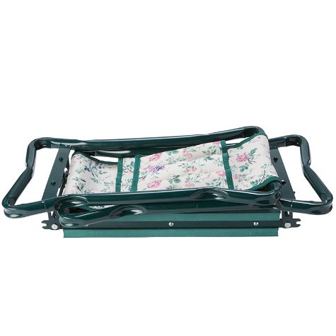 Garden Planting Bench with Tool Organizer - Floral