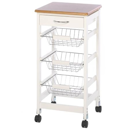 Kitchen Side Table Trolley